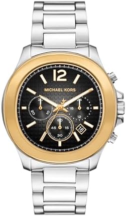 Amazon.com: Michael Kors Men's Bayville Quartz Watch with